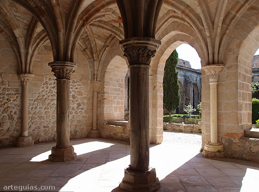 Sala capitular de este monasterio cisterciense