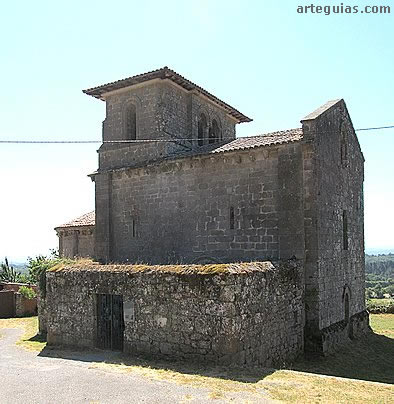 Iglesia del antiguo Monasterio de San Miguel de Eir&eacute;, Lugo