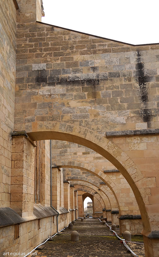 Arbotantes de Santa Eulalia de Palma de Mallorca