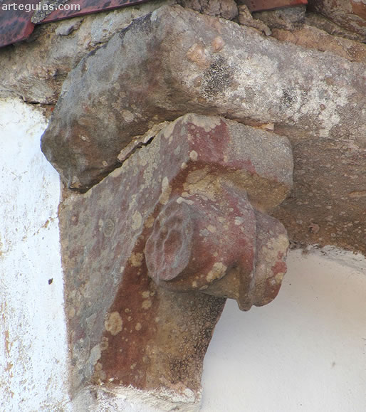 Canecillo rom&aacute;nico