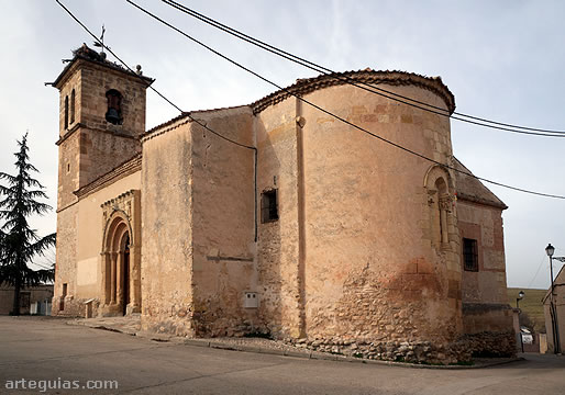 Guía de la iglesia de Cabañas de Polendos, Segovia