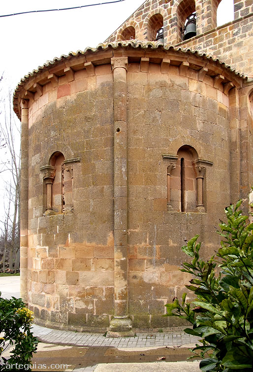 Iglesia de Fuensaúco, Soria: ábside