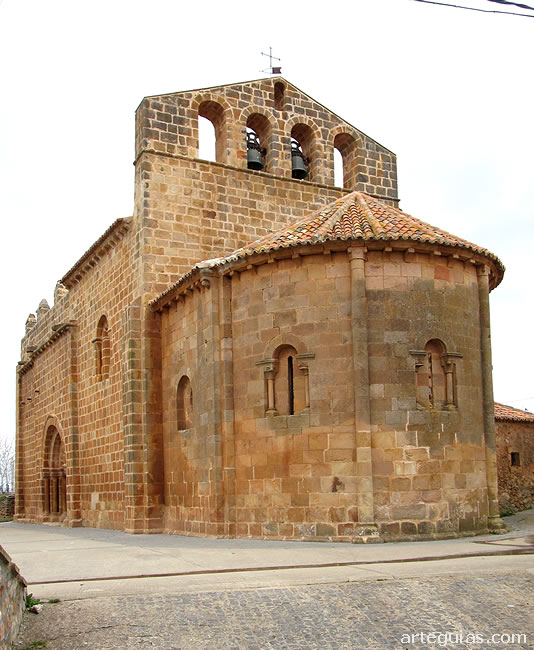 Guía de la iglesia de Fuensaúco, Soria