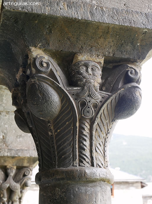 Capitel rom&aacute;nico de Queralbs