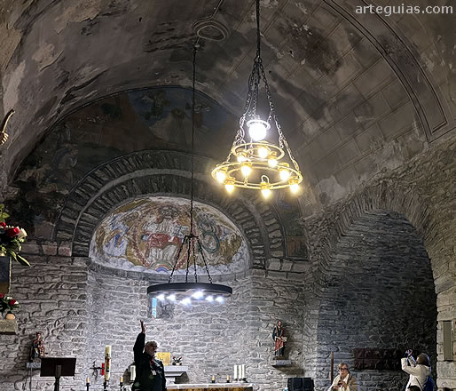 Interior de la iglesia de Queralbs