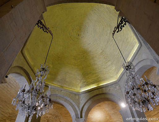 Sistema de abovedamiento de la iglesia de Rieux-Minervois