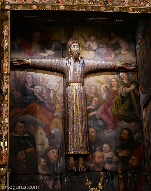 Cristo rom&aacute;nico "Majestat Beget"