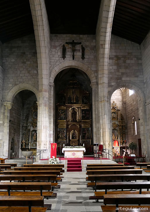 Interio de la iglesia de San Juan de Puerta Nueva, Zamora