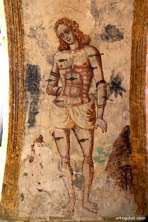 Pintura del martirio de San Sebasti&aacute;n