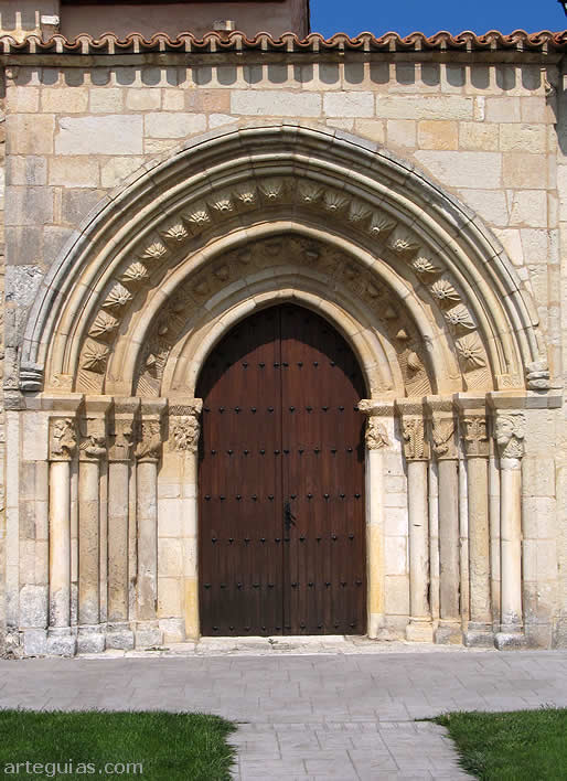 La puerta tardorrománica de Ochate