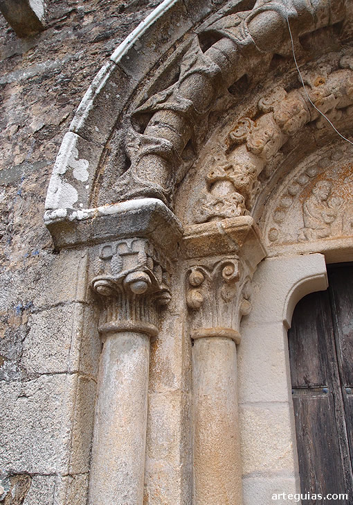 Parte norte de la portada