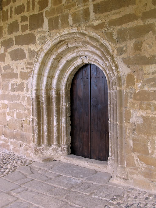 Iglesia de Erist&aacute;in, Navarra: puerta sur