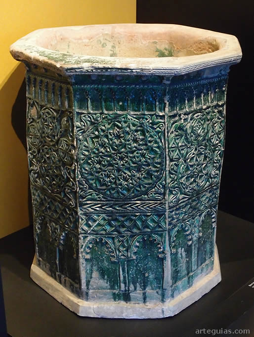 Cer&aacute;mica vidriada mud&eacute;jar