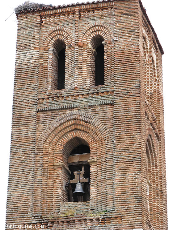 Torre mud&eacute;jar de la iglesia de San Mart&iacute;n de &Aacute;vila