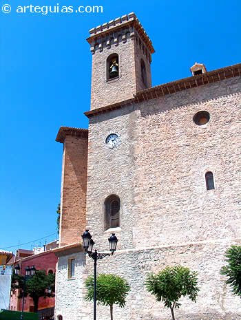 Iglesia parroquial de la Asunci&oacute;n de la Virgen (Santa Mar&iacute;a de la Asunci&oacute;n) de Moratalla, Murcia