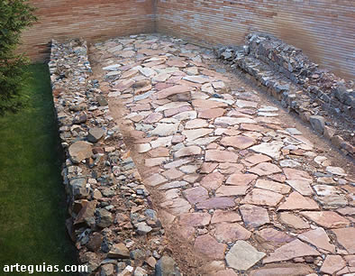 Tramo de calzada romana