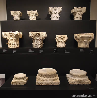 Colecci&oacute;n de basas y capiteles andalus&iacute;es