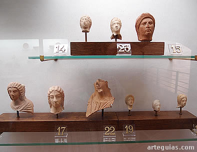 Piezas de cer&aacute;mica