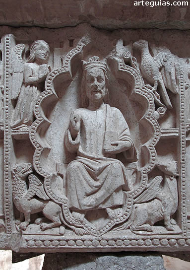 Maiestas Domini y Tetramorfos