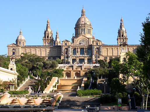 Edificio del MNAC (Museo Nacional de Arte de Catalu&ntilde;a)