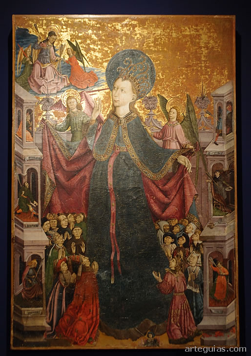 Quiz&aacute;s la obra m&aacute;s importante del Museo de Arte Sacro de Teruel: la tabla de la Virgen de la Misericordia