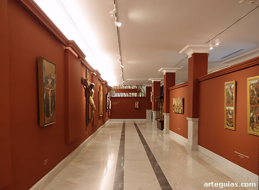 Una de las salas del museo dedicado a Cristo