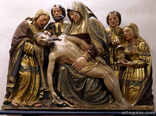 "Llanto sobre Cristo Muerto" de Felipe Bigarny.