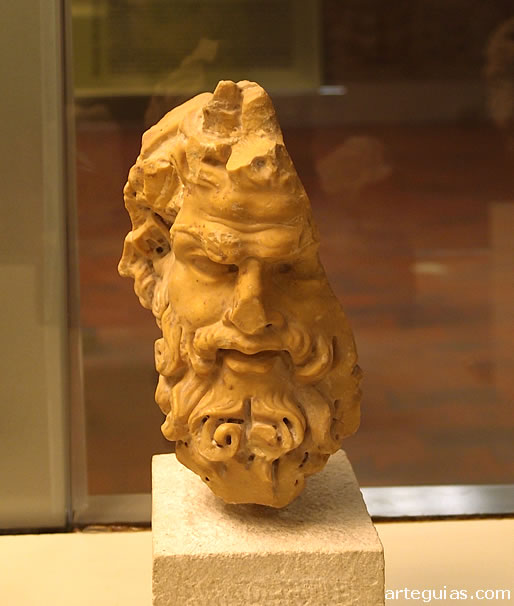 Cabeza de pan, obra romana