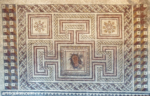 Mosaico de Tetis de Bru&ntilde;e, Quesada