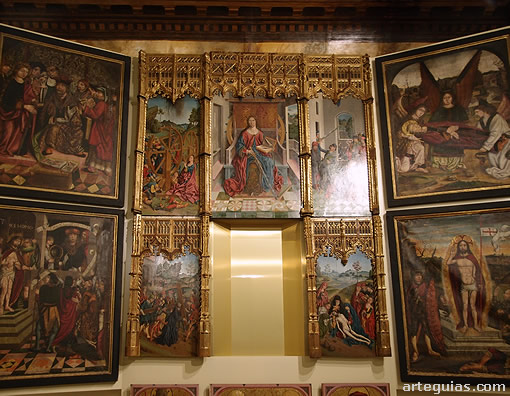 Museo Catedralicio de Salamanca: Tríptico de Santa Catalina