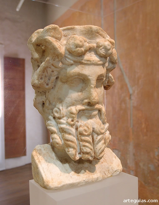Museo Histórico de Sagunto: cabeza de Hermes Báquico