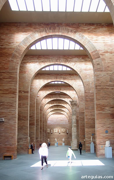 Museo Nacional de Arte Romano. M&eacute;rida. Edificio de Moneo