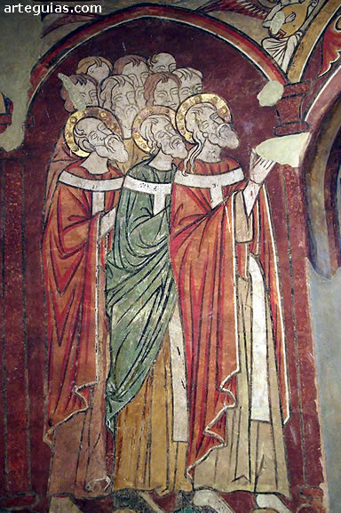 Entre otras muchas cualidades, el Museo de Navarra de Pamplona destaca por su colecci&oacute;n de frescos murales g&oacute;ticos