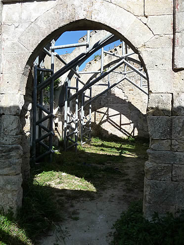 La ermita al interior