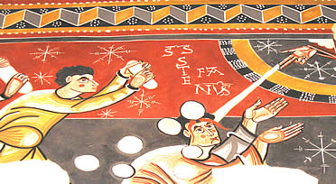 Lapidaci&oacute;n de San Esteban, procedente de Sant Joan de Bo&iacute;