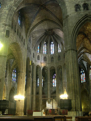 Interior de la catedral de Girona