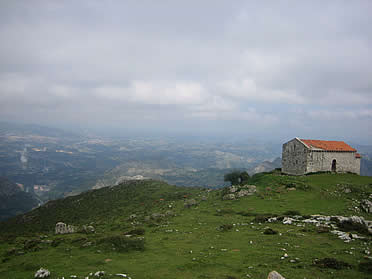 Capilla de Abajo o de La Magdalena, en el Monte Monsacro