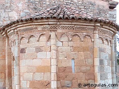 Detalle del &aacute;bside