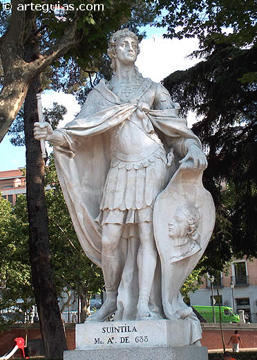 Estatua del rey visigodo Suintila