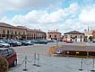 Plaza Mayor de Lerma, desde el Palacio