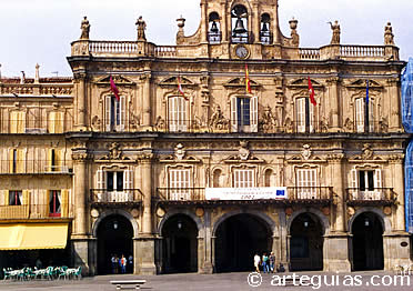 Plaza Mayor de Salamanca. Ayuntamiento, de Andrés García de Quiñones