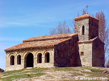 Iglesia prerrom&aacute;nica y rom&aacute;nica de  un monasterio del siglo X. Santib&aacute;&ntilde;ez del Val