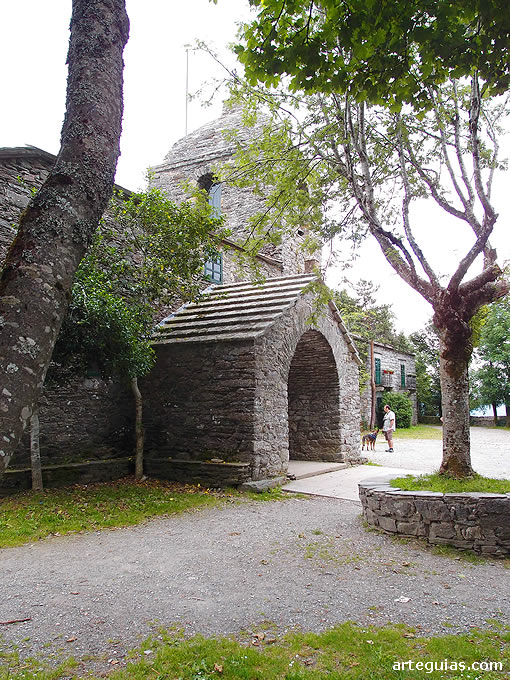 Todo en O Cebreiro muestra un total pintoresquismo