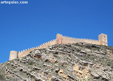 Tramo de la Muralla de Albarrac&iacute;n