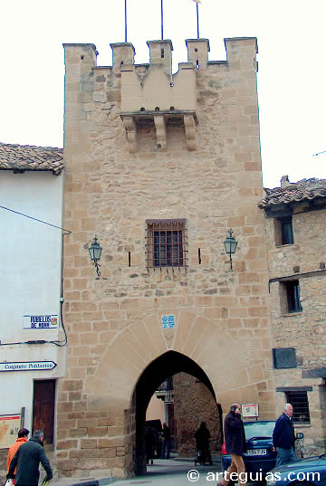 Portal de San Antonio, uno de los accesos de la muralla