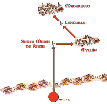 Mapa del Viaje Guiado 