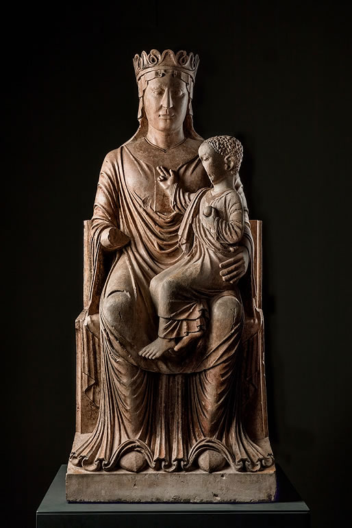 Maest&agrave; mariana de Benedetto Antelami 