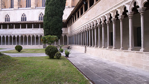 Viaje a Mallorca: claustro del Convento de San Francisco