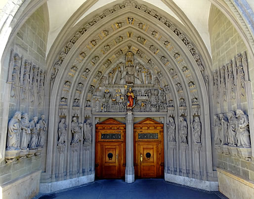 Portada del Juicio de la Catedral de Friburgo