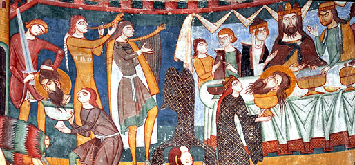 Pinturas rom&aacute;nicas de San Juan de M&uuml;stair